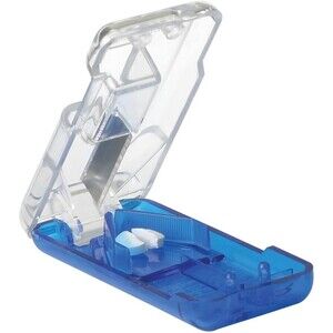 EZY DOSE Pill Cutter and Splitter with Dispenser, Daily Usage, Safely Cut Pills